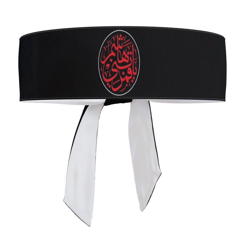 سربند عزاداری آی تمر طرح محرم یاقمر بنی هاشم کد  723