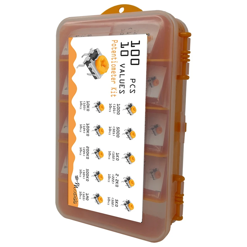 مقاومت پتانسیومتر مصیعلا کد MOS01 بسته 100 عددی