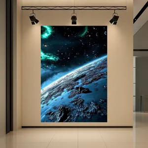 پوستر طرح فضا مدل سیاره کد AR3058880