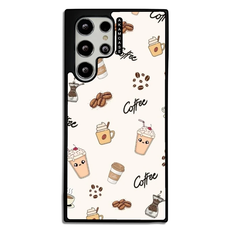 کاور آکام مدل AMC-WSGS22U-COFFEE-5 مناسب برای گوشی موبایل سامسونگ Galaxy S22 Ultra