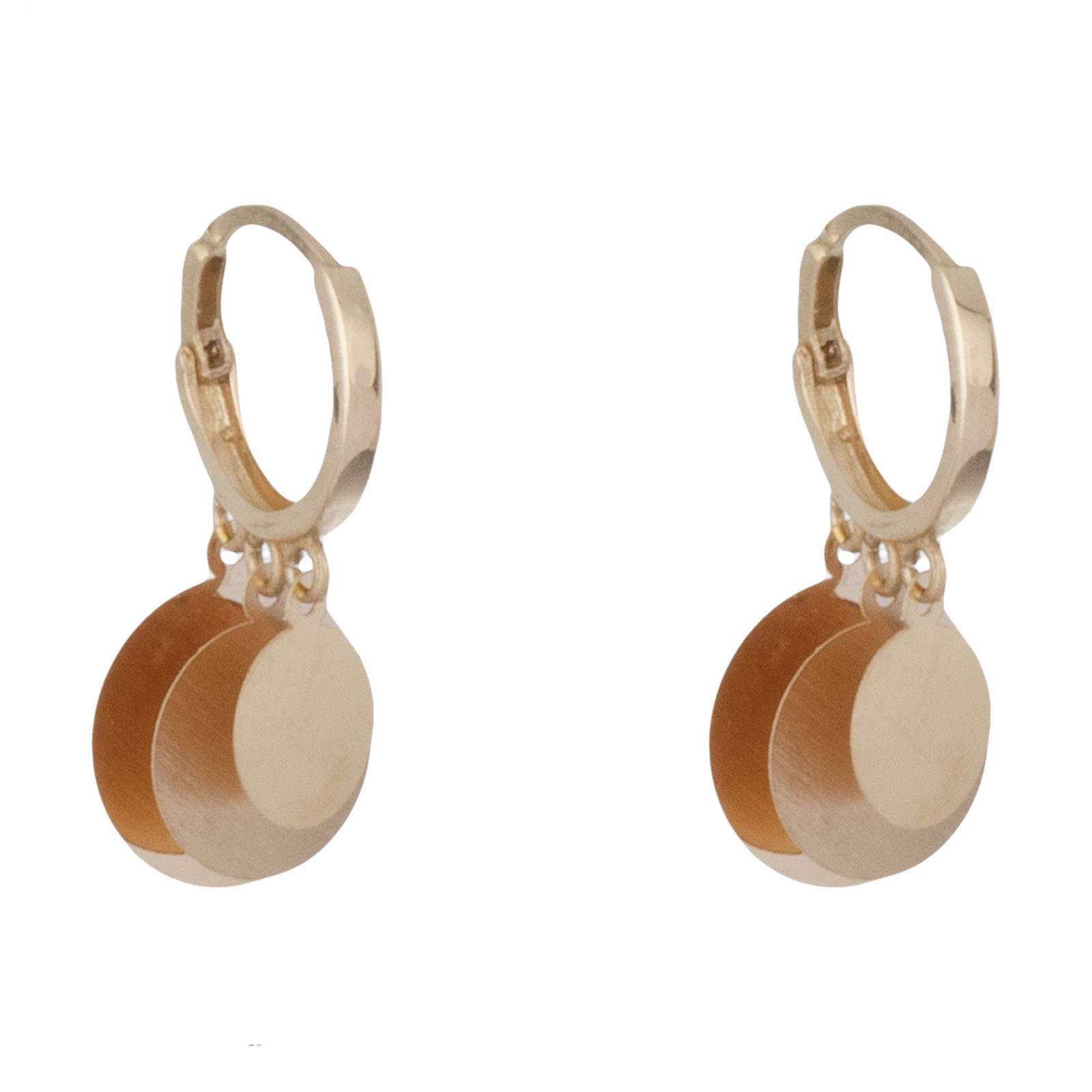 گوشواره طلا 18 عیار زنانه گالری مرجان مدل 0958