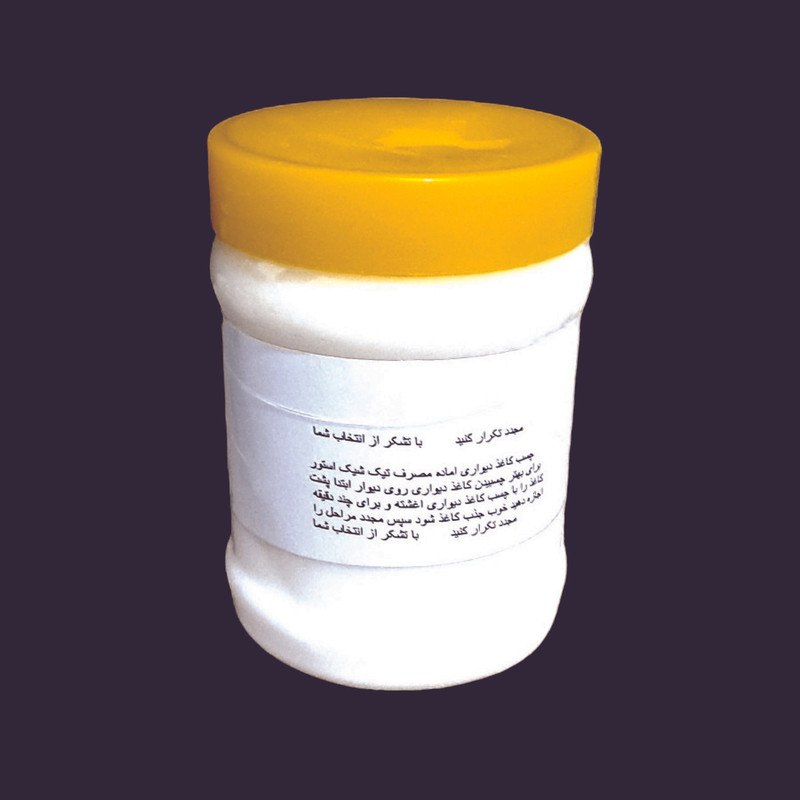 چسب کاغذ دیواری مدل 385 وزن 480گرم چسب کاغذ دیواری مدل 385 وزن 480گرم