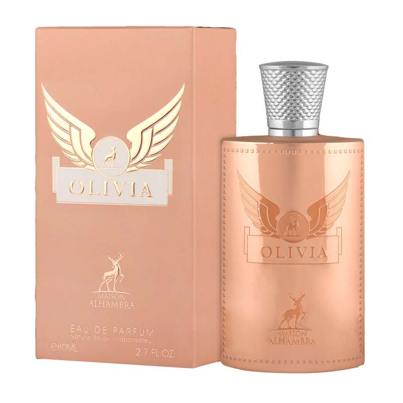 ادو پرفیوم زنانه الحمبرا مدل Olivia حجم 80 میلی لیتر
