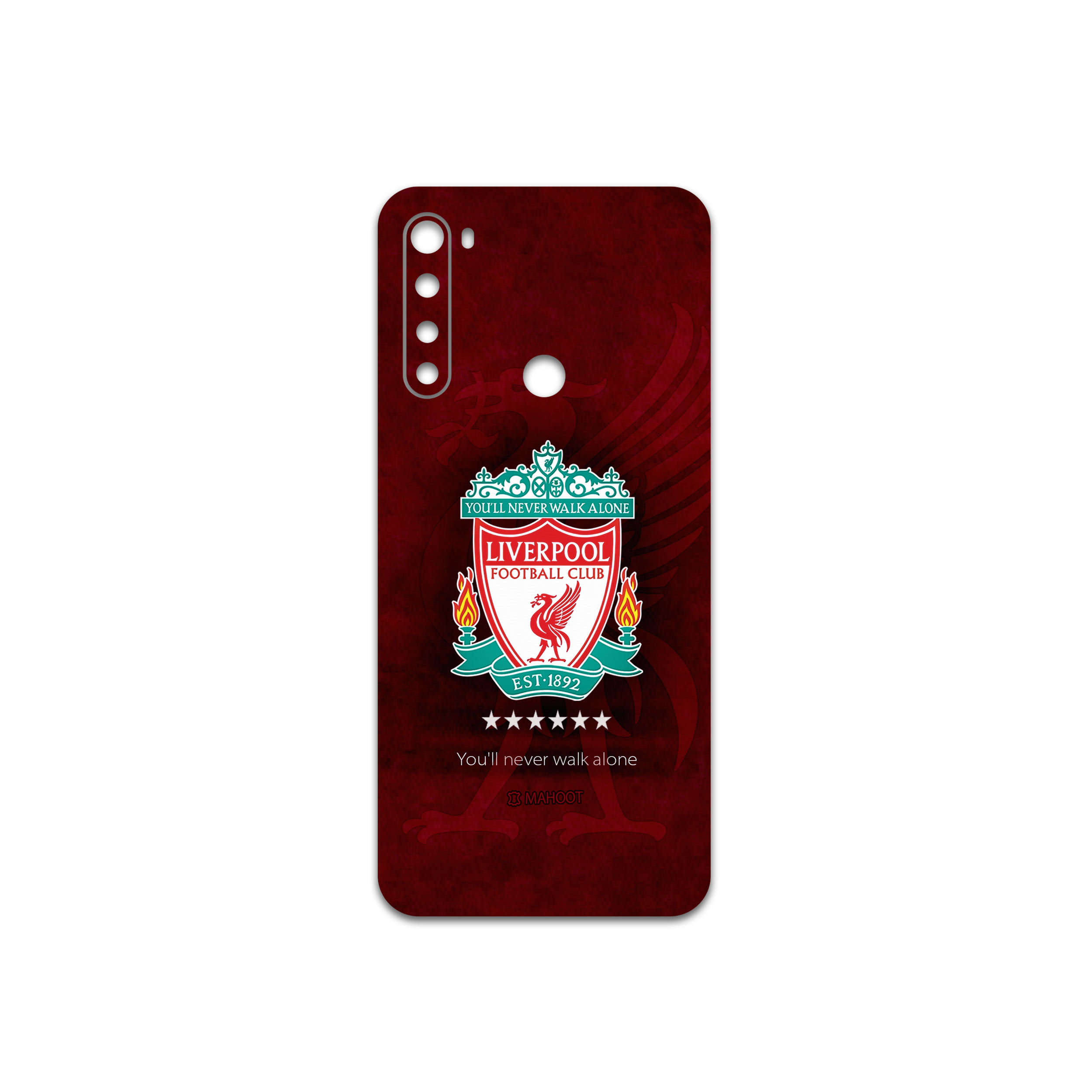 برچسب پوششی ماهوت مدل Liverpool-FC مناسب برای گوشی موبایل شیائومی Redmi Note 8T