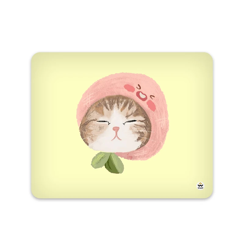 ماوس پد شادیت مدل گربه کد855 سایز 24*19 سانتی متر