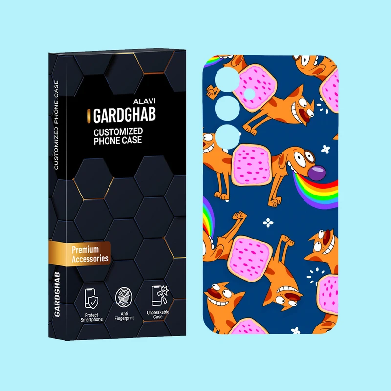 کاور گارد قاب علوی مدل فانتزی مناسب برای گوشی موبایل سامسونگ Galaxy A55