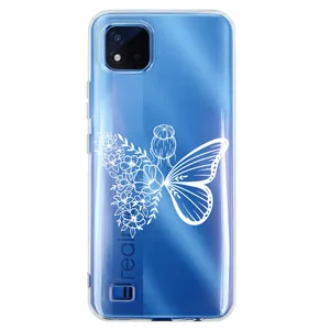 Megafone Butterfly Girl C53-W Cover For Realme C11 2021