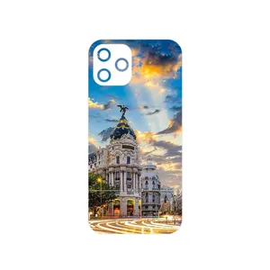 MAHOOT City of Madrid Cover Sticker for Apple iPhone 12 Pro
