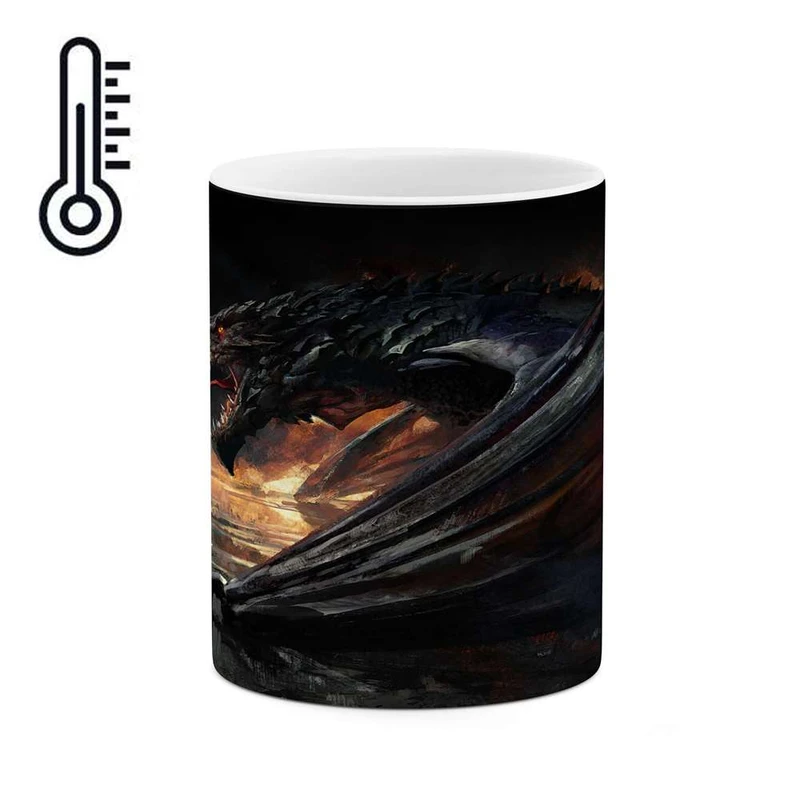 ماگ حرارتی کاکتی مدل اژدها کد mgh15319