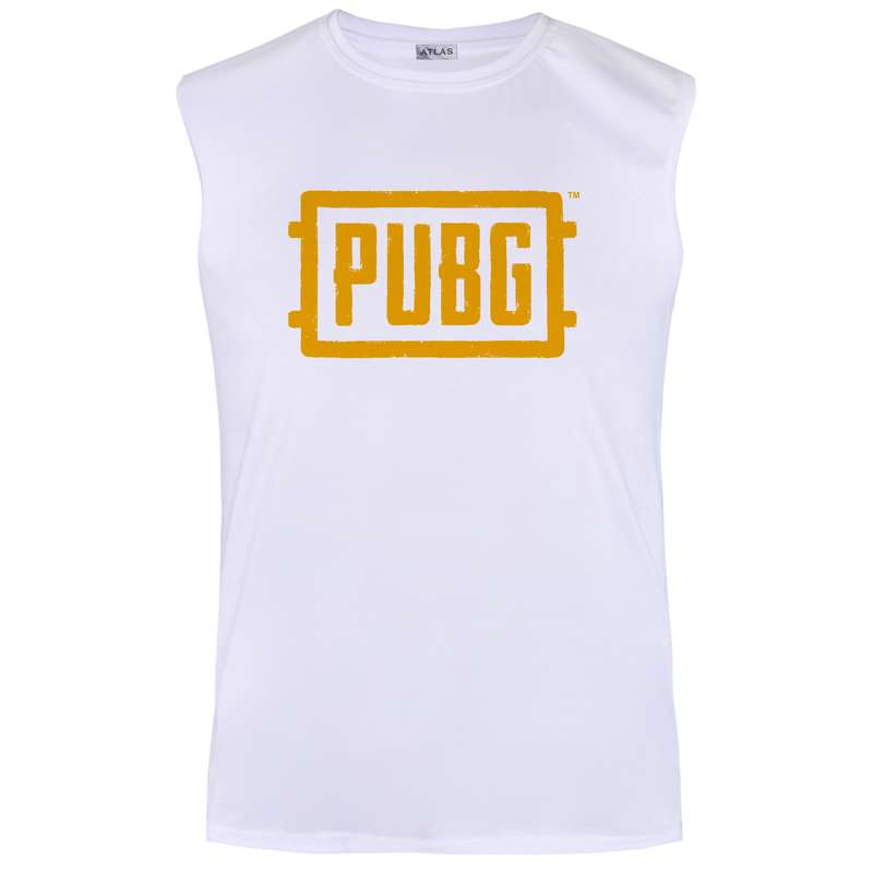 تاپ مردانه مدل PUBG کد TOW26 رنگ سفید