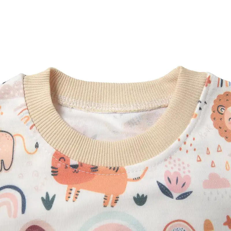 ست تی شرت آستین کوتاه و شلوارک بچگانه سپیدپوش کد 140302