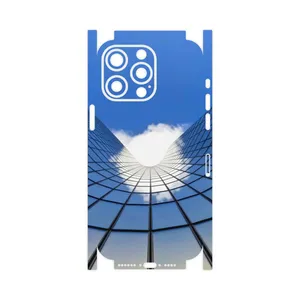 MAHOOT Glass skyscraper-FullSkin Cover Sticker for Apple iPhone 15 Pro Max