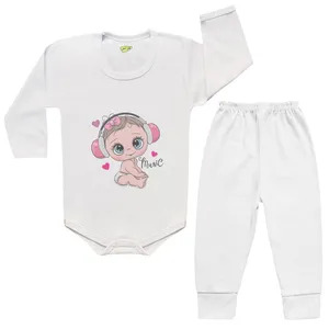 ست بادی و شلوار نوزادی کارانس مدل BST-3042