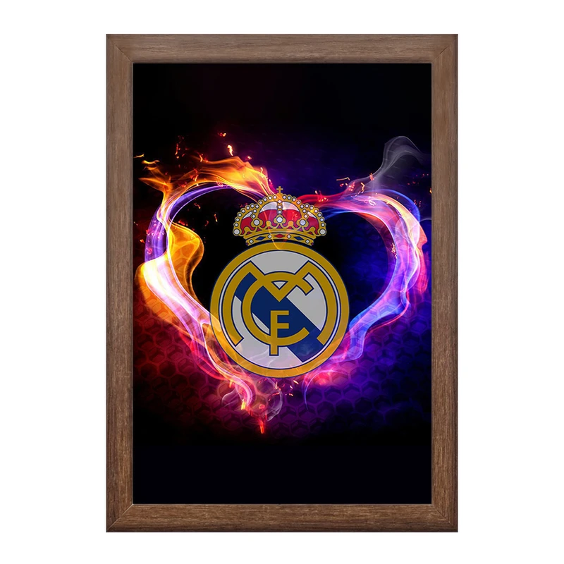 تابلو خندالو طرح باشگاه رئال مادرید Real Madrid  کد 2057