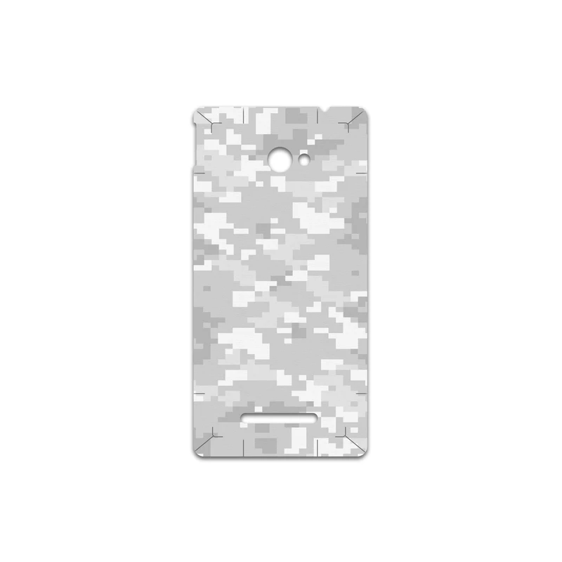 برچسب پوششی ماهوت مدل Army-Snow-Pixel مناسب برای گوشی موبایل اچ تی سی 8X