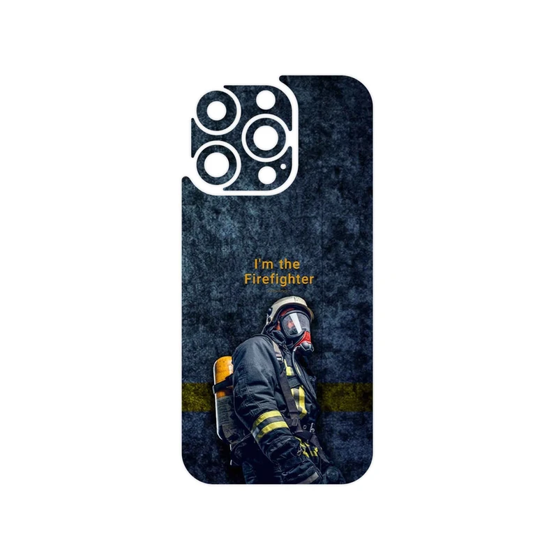 برچسب پوششی ماهوت مدل Firefighter مناسب برای گوشی موبایل اپل iPhone 16 Pro