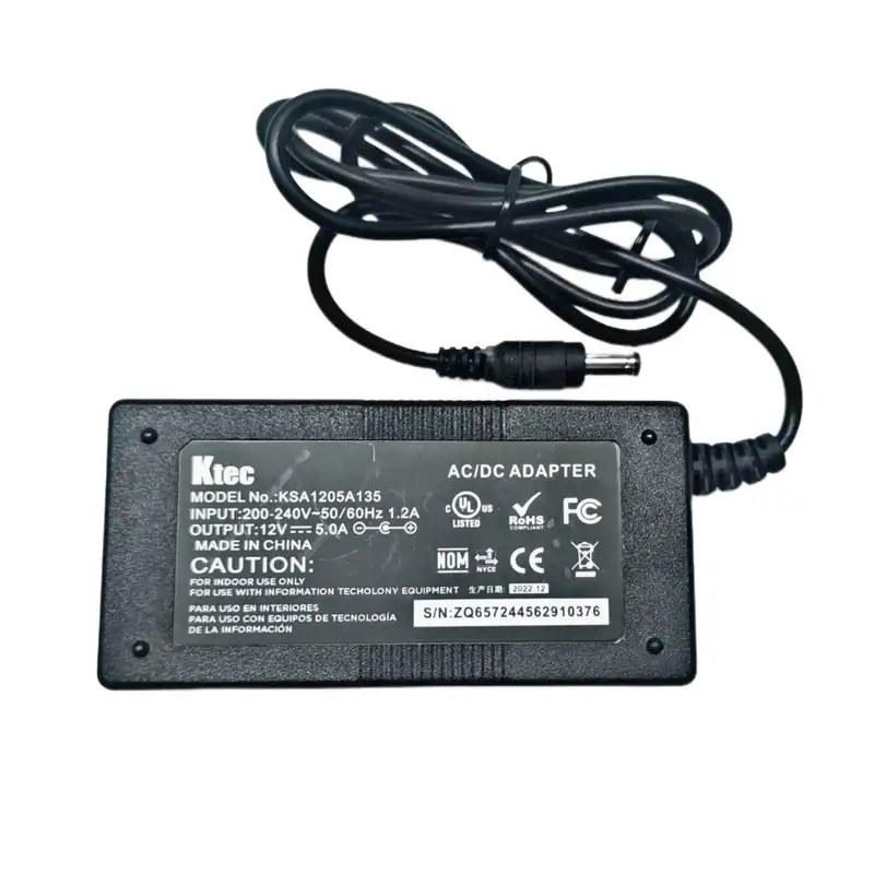 آداپتور 12 ولت 5 آمپر کی تک مدل KSA