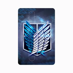 استیکر کارت پیکسل میکسل مدل انیمه حمله به تایتان لوگو کد C8 