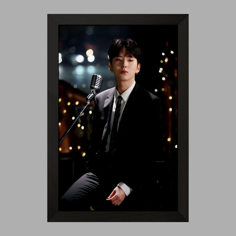 تابلو خندالو مدل کیهیون گروه مانستا اکس MONSTA X  کد 12267