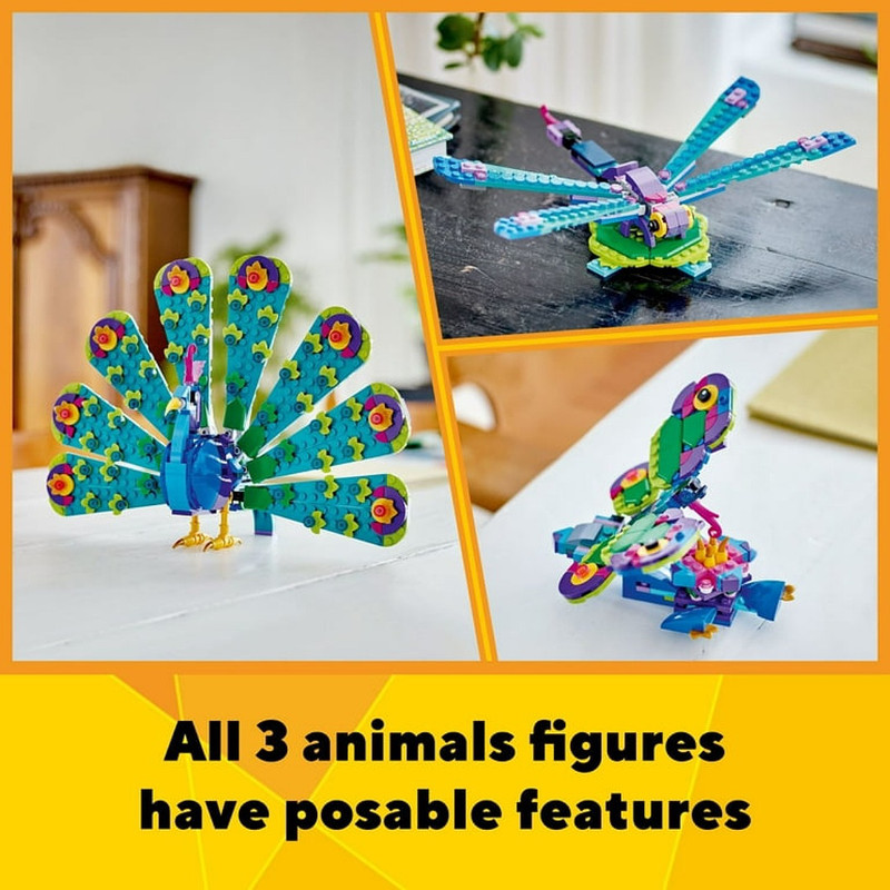 لگو مدل کریتور سری Exotic Peacock کد 31157