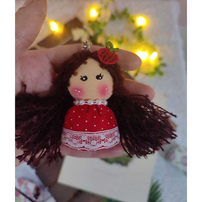 آویز عروسکی مدل فندقی کد01