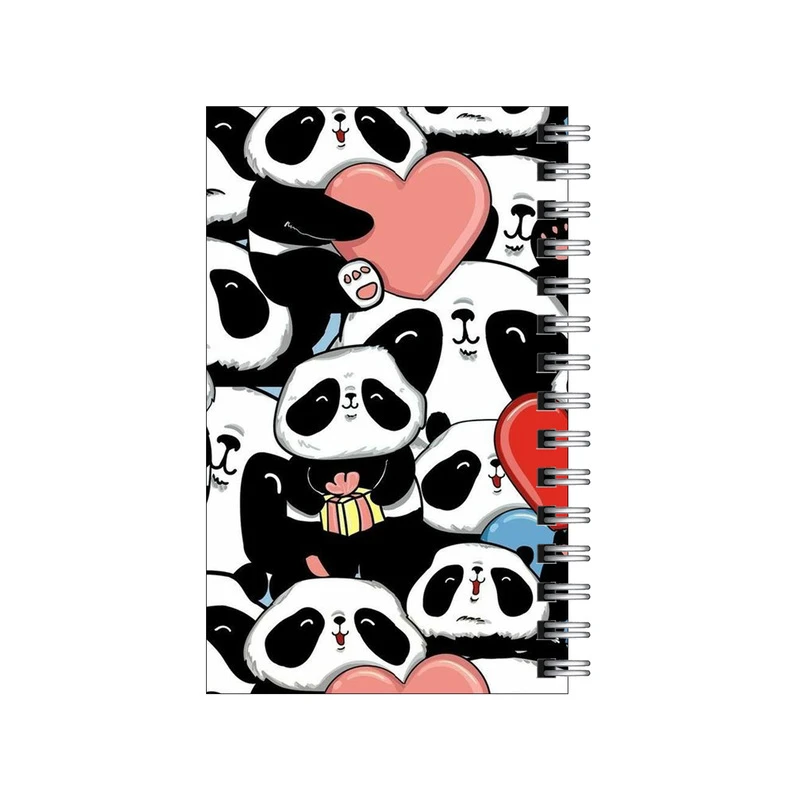 دفترچه یادداشت مدل to do list طرح پاندا و قلب کد 4830219
