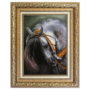 تابلو فرش دستباف مدل اسب نجیب کد 022171