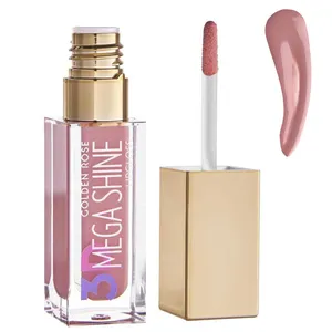 رژ لب مایع گلدن رز مدل MEGA SHINE شماره 102