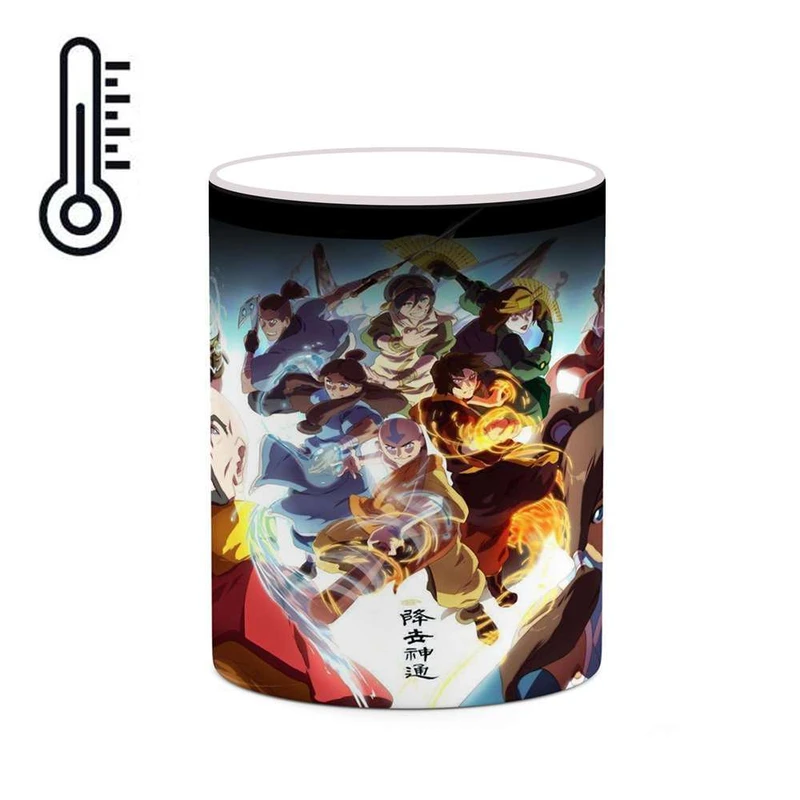 ماگ حرارتی کاکتی مدل کارتون Avatar کد mgh22180