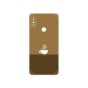 MAHOOT Minimal Cup of Coffee Icon Cover Sticker for Xiaomi Redmi Note 5 Pro