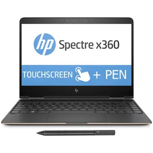 لپ تاپ 13 اینچی اچ پی مدل Spectre X360 13T-AC000B - C با قلم و کاور چرمی اورجینال