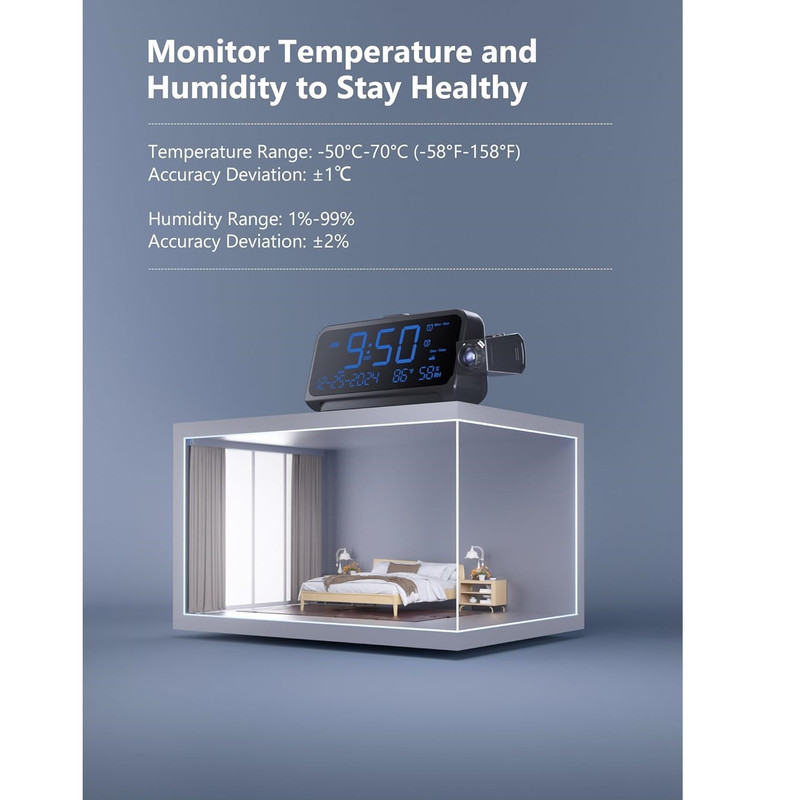 ساعت رومیزی دیجیتال مدل CR1024