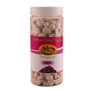 شکر پنیر بجنورد با طعم گل محمدی شیرو - 450 گرم