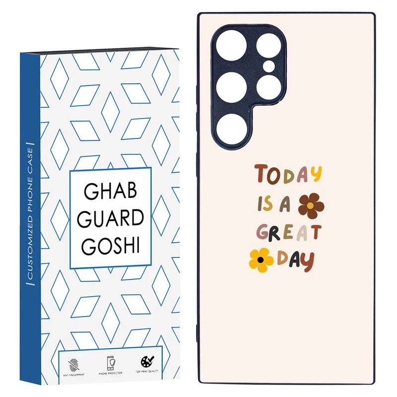 کاور قاب گارد گوشی طرح نوشته کد TPU-270 مناسب برای گوشی موبایل سامسونگ Galaxy S24 ULTRA