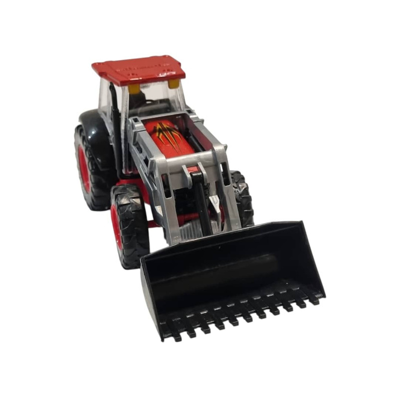 ماشین بازی مدل تراکتور راهسازی فلزی کد T7