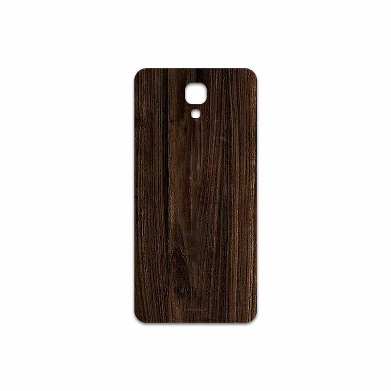 برچسب پوششی ماهوت مدل Dark Walnut Wood مناسب برای گوشی موبایل ال جی X screen
