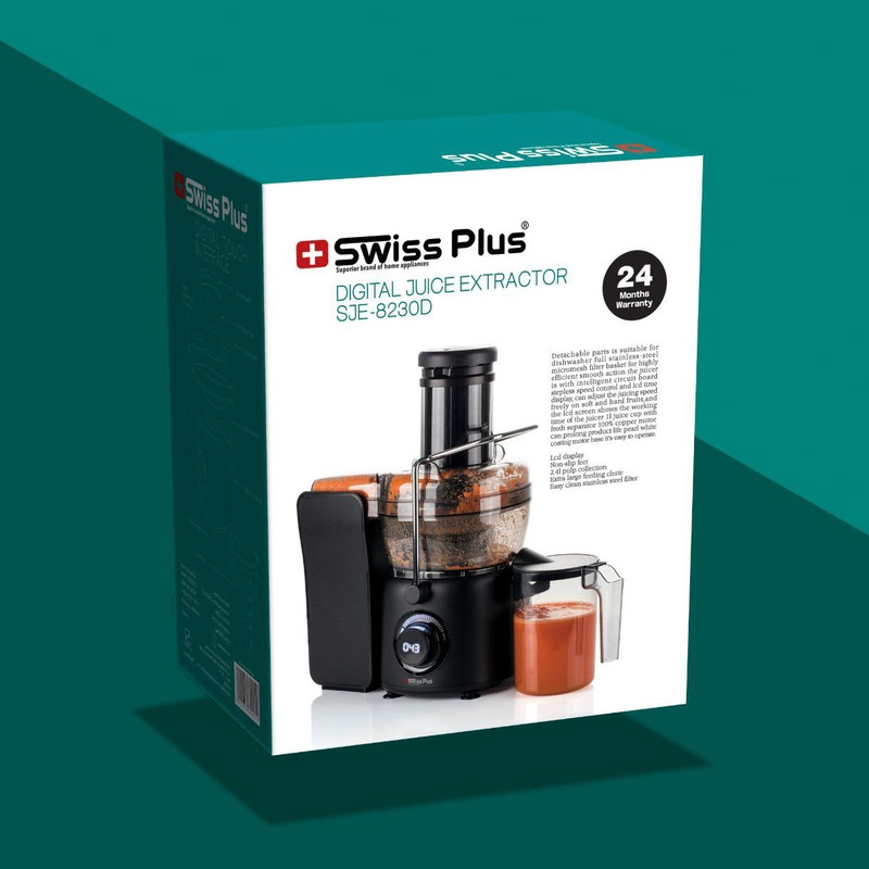 آبمیوه گیری سوئیس پلاس مدل swissplus-8230