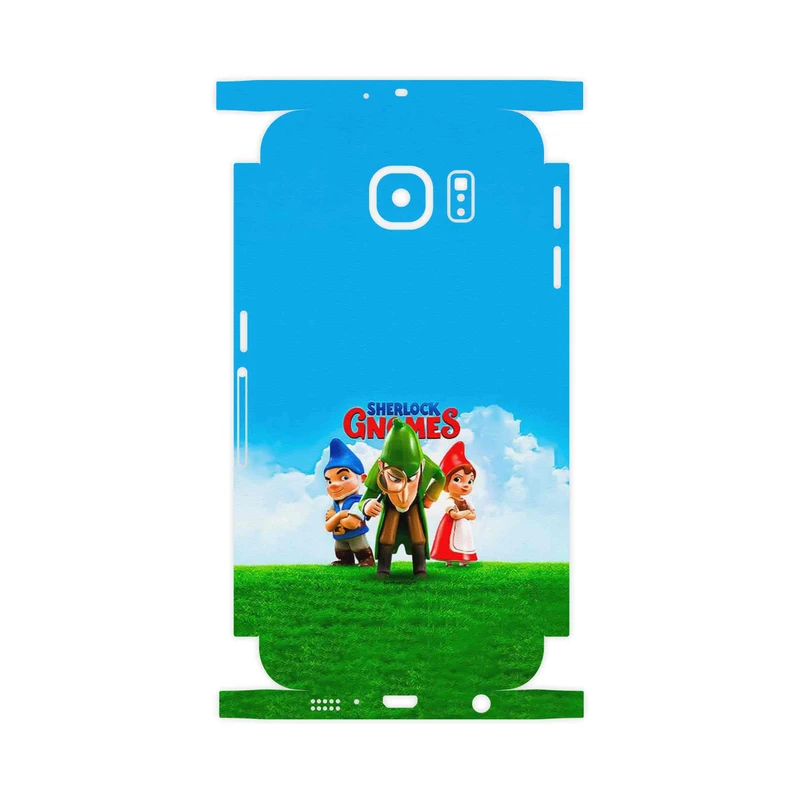 برچسب پوششی ماهوت مدل Sherlock Gnomes-FullSkin مناسب برای گوشی موبایل سامسونگ Galaxy S6 Edge