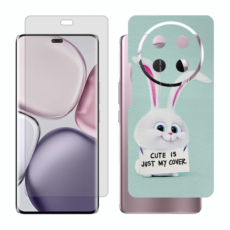 محافظ صفحه نمایش مات گلس مدل Together مناسب برای گوشی موبایل آنر X9c به همراه برچسب پوششی