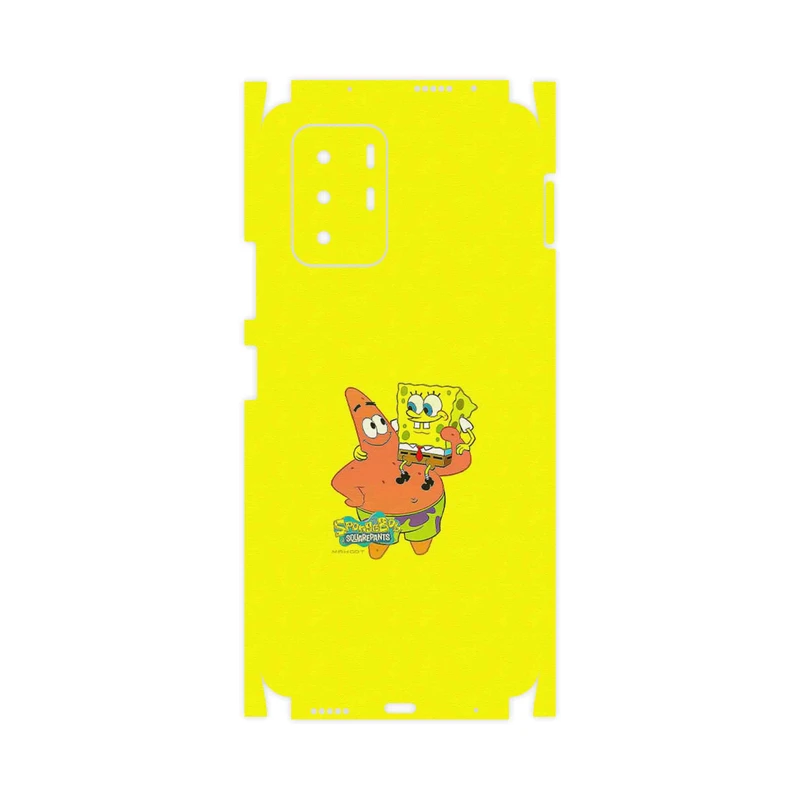 برچسب پوششی ماهوت مدل SpongeBob SquarePants-FullSkin مناسب برای گوشی موبایل شیائومی Poco X3 GT 5G