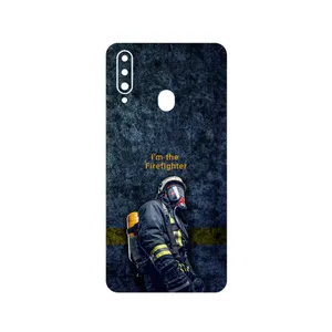 MAHOOT Firefighter Cover Sticker for Samsung Galaxy A20s