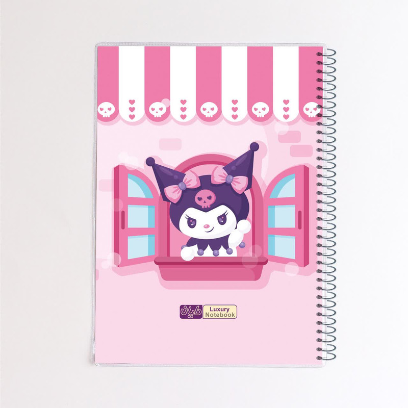 دفتر مشق ۵۰ برگ دایان طرح کرومی کد۵۳۹۴۲ بسته ۴ عددی