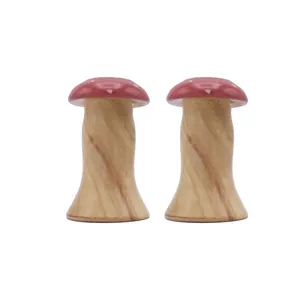 نمکدان چوبی مدل NK-22 مجموعه 2 عددی