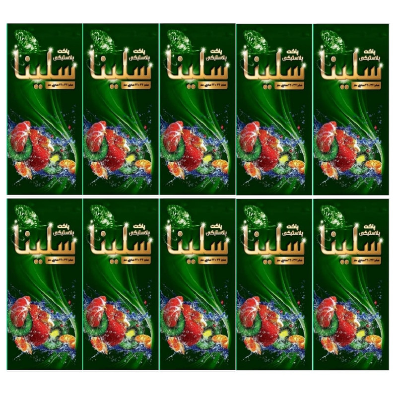 کیسه فریزر سلینا مدل M10 مجموعه 10 عددی