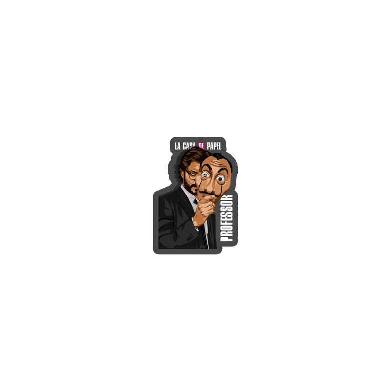 استیکر لپ تاپ لولو طرح LA CASA DE PAPEL کد 532