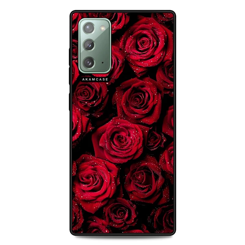 کاور آکام مدل AMC-WSGN20-FLOWERS-35 مناسب برای گوشی موبایل سامسونگ Galaxy Note 20