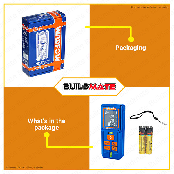 متر لیزری رادفو مدل WDL1506