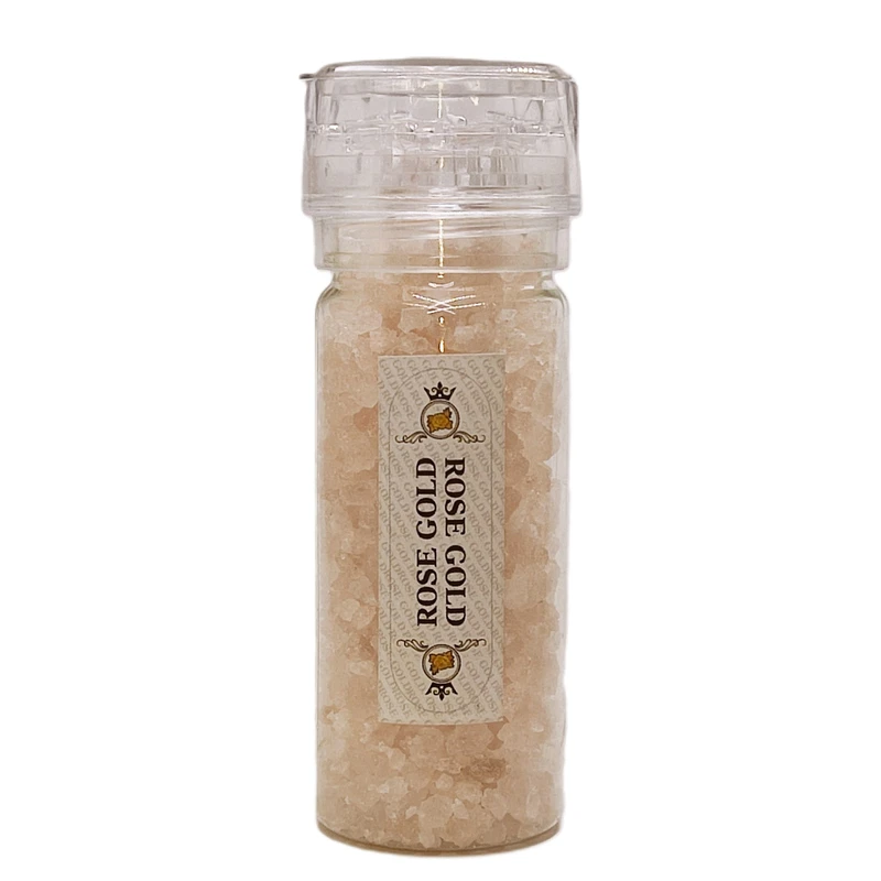 نمک صورتی کریستال ممتاز رز گلد - 160 گرم