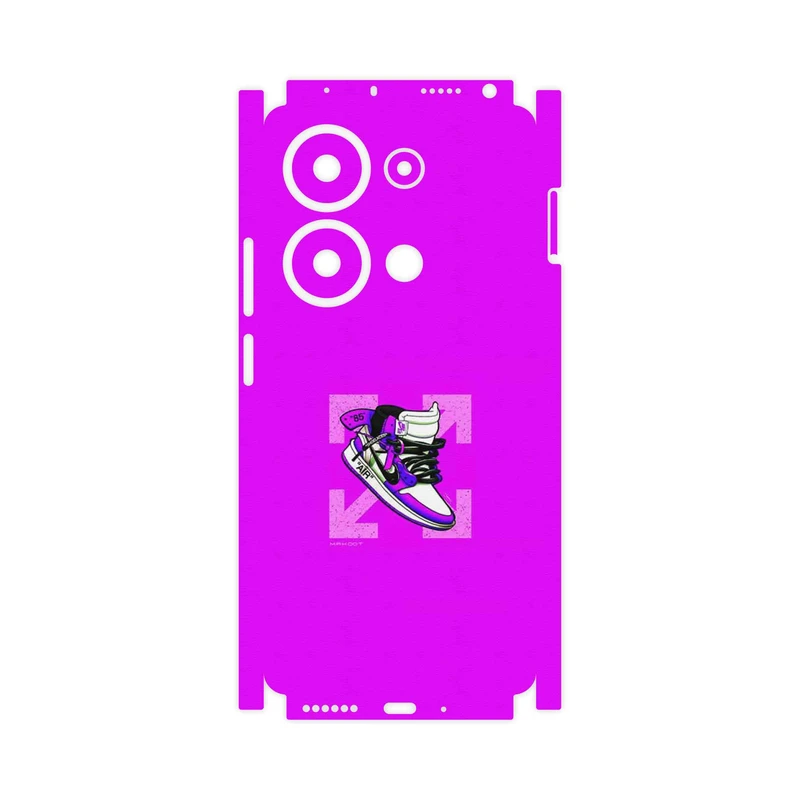 برچسب پوششی ماهوت مدل Nike Air Sneaker Digital Art-FullSkin مناسب برای گوشی موبایل شیائومی Redmi Note 13 Pro 4G