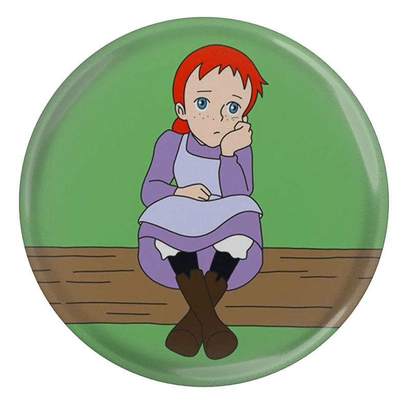 مگنت مدل S12861 طرح دختر و انیمیشن آنشرلی